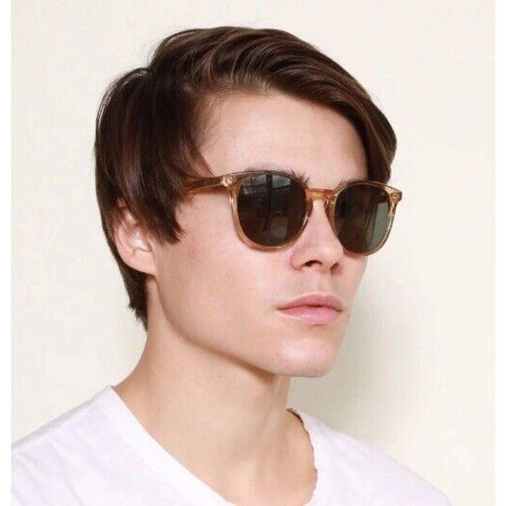 ✨ Wonderland Barstow Round Sunglasses Unisex Green Seaglass